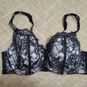 Cacique 42C Black lace bra